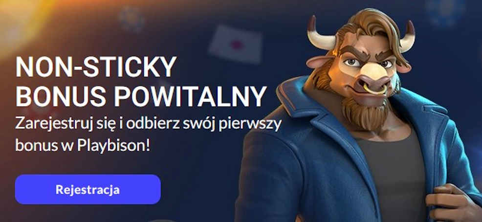 playbison bonus powitalny